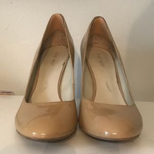 Nine West Nude Pumps Size 9